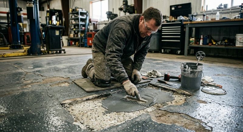 Basement Floor Epoxy Service in Loudoun County, VA