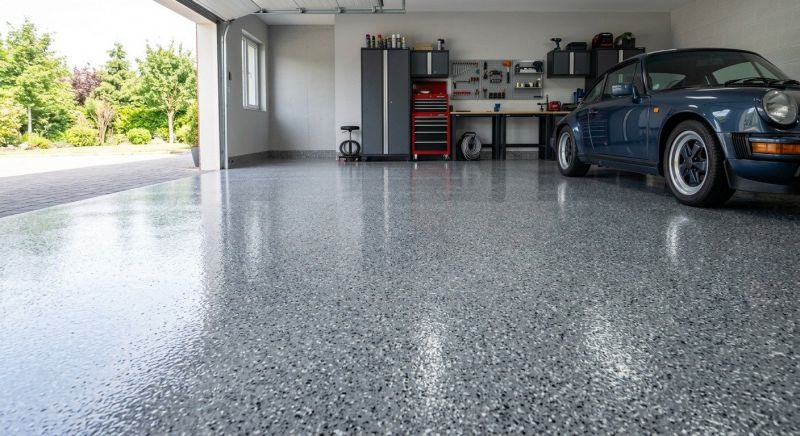 Epoxy Flooring Installation in Woodbridge, VA