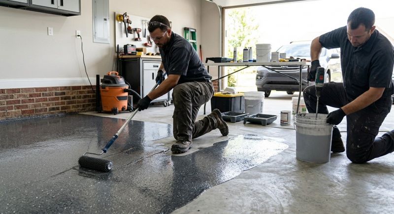 Epoxy Flooring Repair in Annapolis, MD