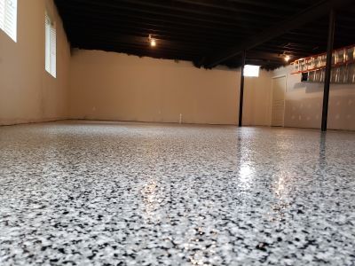 Epoxy Garage Flooring Installation in Annapolis, MD