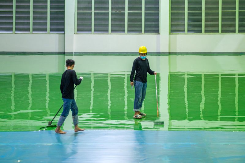 Residential Floor Coating in Columbia, SC