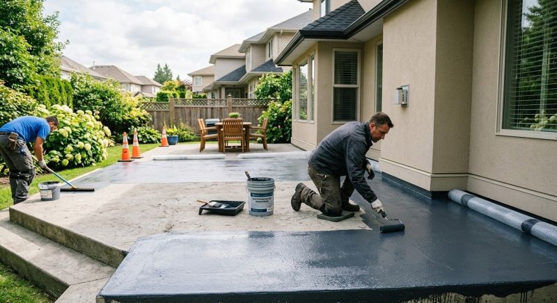 Exterior Concrete Coating Service