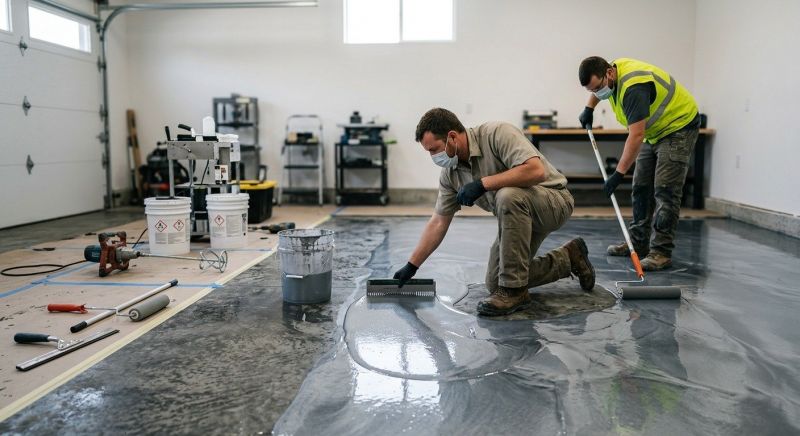 Metallic Epoxy Service in Charlotte, NC